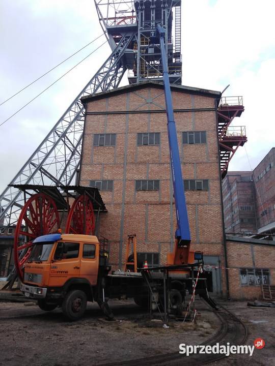 Wynajem zwyżki zwyżka Katowice podnośnik koszowy
