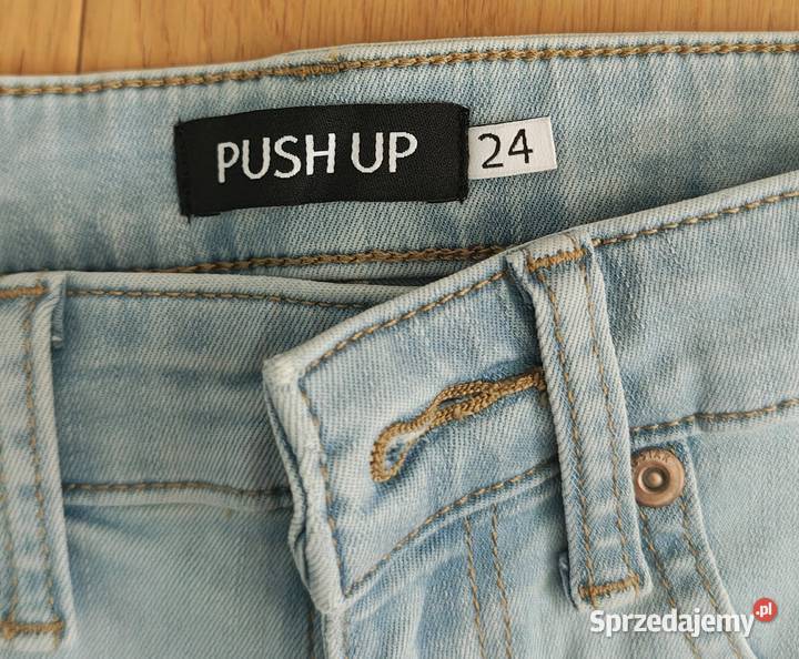 Spodnie jeansowe Big Star W24 L32 Push Up jasno Toruń sprzedam