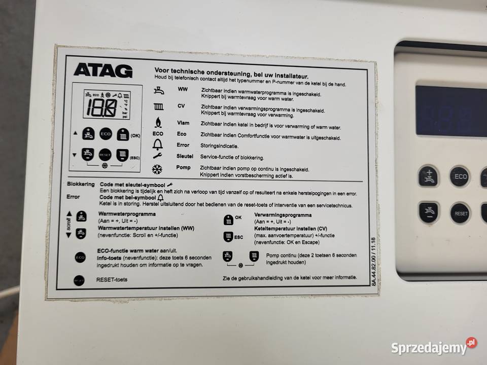 ATAG P17C piec gazowy kondensacyjny Kraków