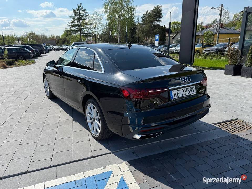 Audi A4 Limousine 2020r 20 tfsi z bogatym Warszawa