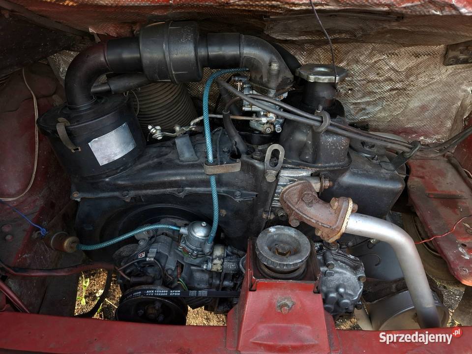 Silnik Fiat 126p Maluch FL na chodzie odpalający opolskie