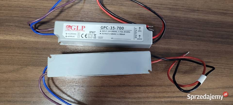 Zasilacz LED wodoodporny GLP GPC35700 34W 700mA śląskie Sosnowiec