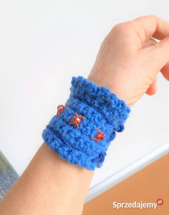 Bransoletka szydełkowa handmade sprzedam