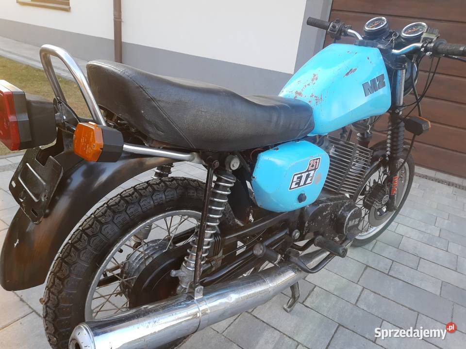 MZ ETZ 251 w oryginale 89r uszkodzony