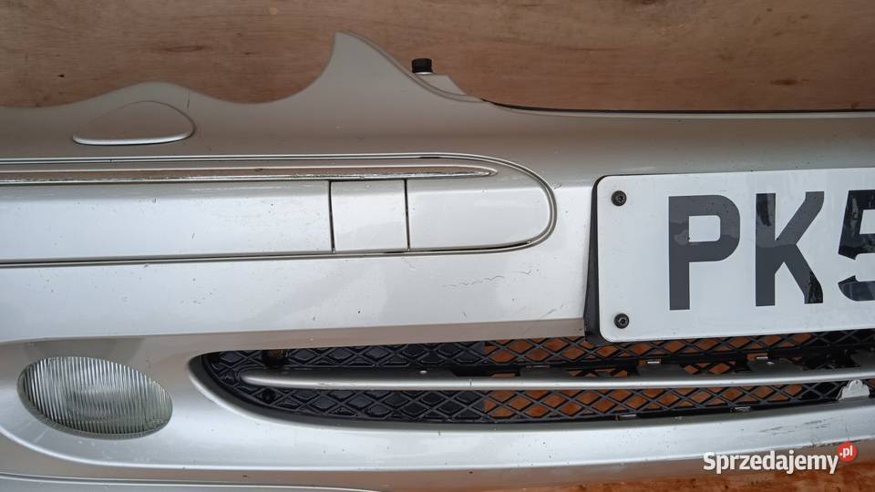 MERCEDES W203 ZDERZAK PRZÓD 744 HALOGEN SPRYSK Zbierkowo