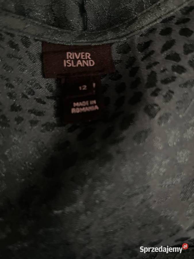 River Island sukienka butelkowa zieleń imprezowa zielony Choszczno sprzedam