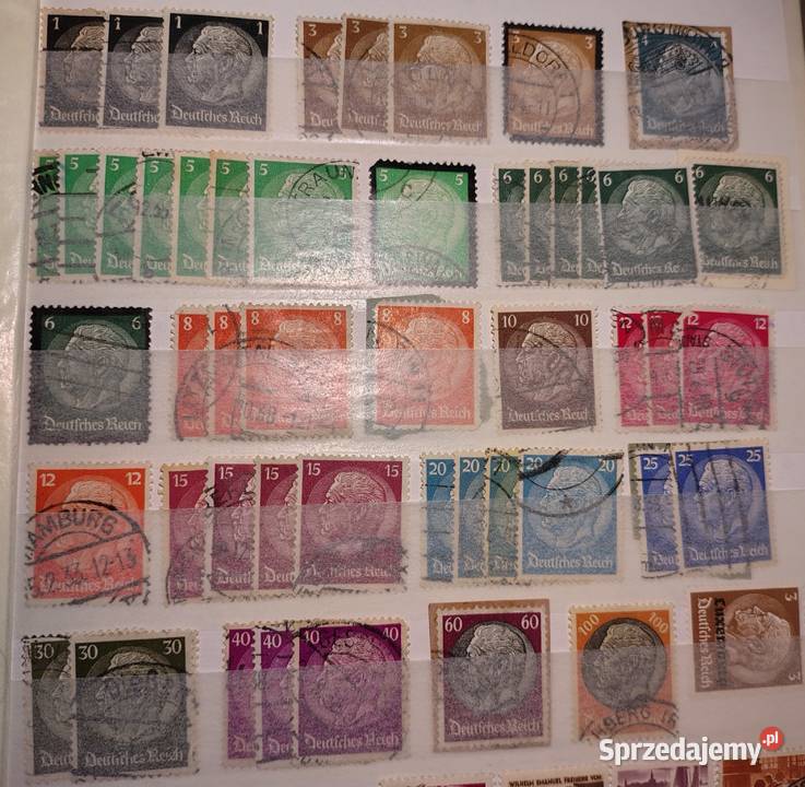 Niemcy Paul von Hindenburg 1933 ZNAK WODNY