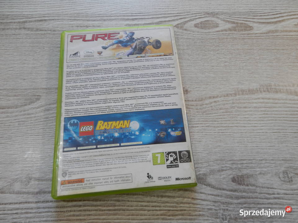Gra Xbox 360 Pure Lego Batman The Videogame dla dzieci Leżajsk sprzedam
