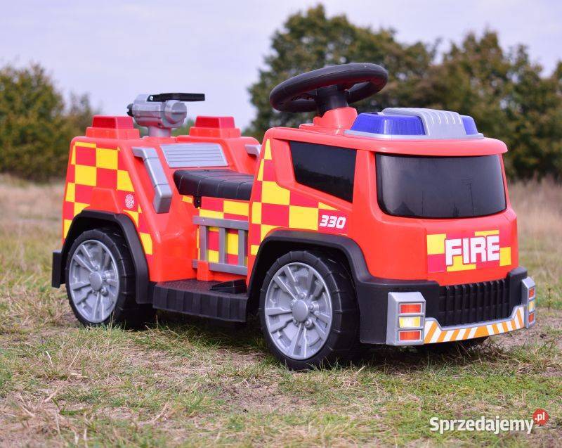 STRAŻ POŻARNA MALUSZKA PIERWSZA STRAŻ NA AKU 3 lata+ Pojazdy elektryczne i spalinowe Toruń