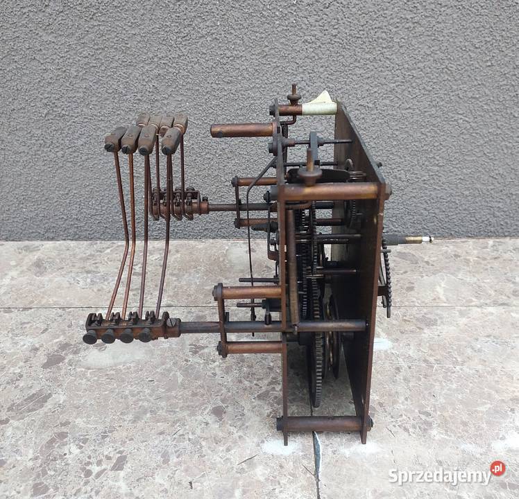 678 Mechanizm zegara podłogowego stojącego 8 Tczew