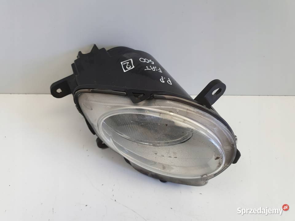 Fiat 500 PRAWY PRZEDNI HALOGEN Przód 45520711 Rudka sprzedam