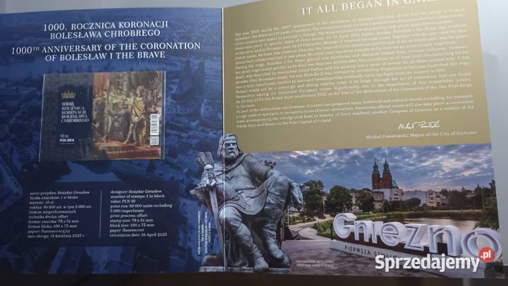 1000 lecie koronacji Bolesława Chrobrego Folder