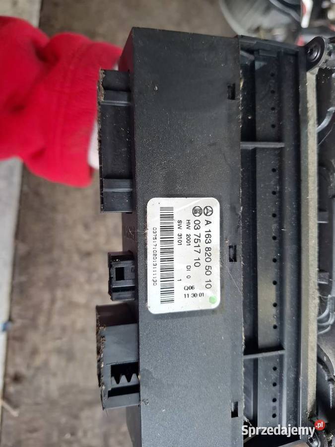 Panel Tunelu Środkowego Mercedes ML W163