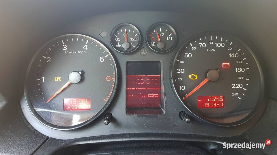 Wymiana wyświetlacza FIS MFA LCD Audi VW Seat łódzkie Łódź