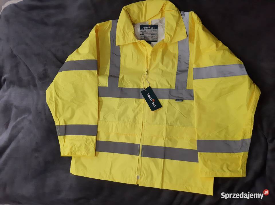 Kurtka przweciwdeszczowa ostrzegawcza HiVis Rain Pozostałe Sokołów Małopolski