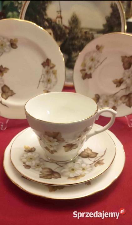 DUCHESS angielska porcelana kostnaZestaw Porcelana i szkło łódzkie Pabianice sprzedam