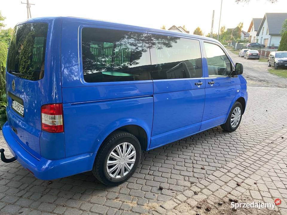Volkswagen Multivan Startline 2007r 25TDI 174 kurtyny powietrzne