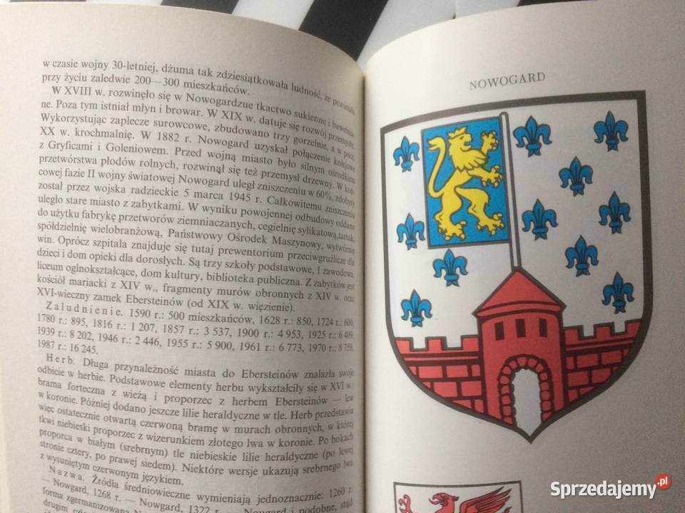 3576 Herby Miast Pomorza Zachodniego Szczecin sprzedam