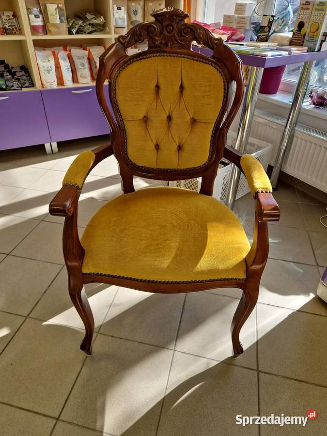 Fotel antyczny w stylu Ludwik warmińsko-mazurskie Szczytno