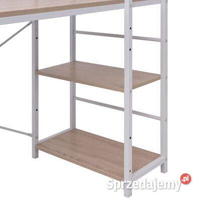 vidaXL Biurko z regałem kolor dębowySKU20134 Warszawa