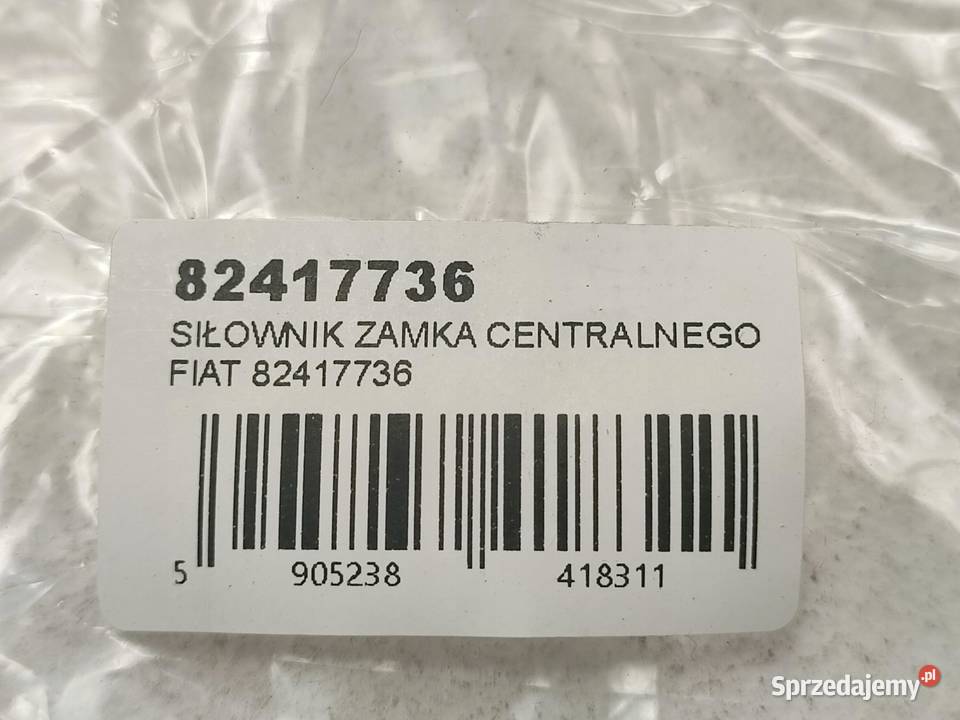 SIŁOWNIK KLAPKI WLEWU PALIWA FIAT CROMA 19891996 lubelskie