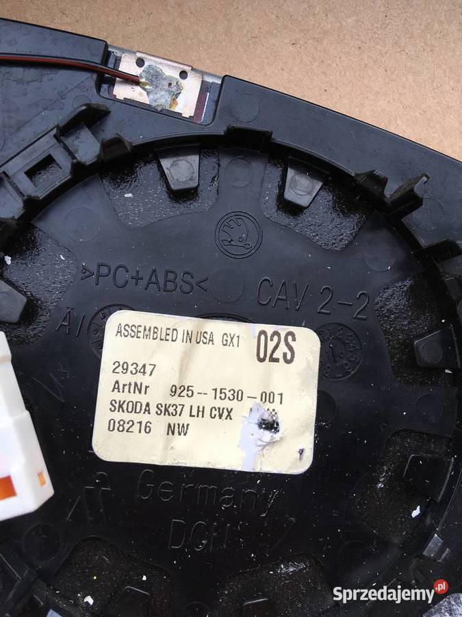 lusterko SKODA OCTAVIA III Fotochrom zachodniopomorskie Szczecin