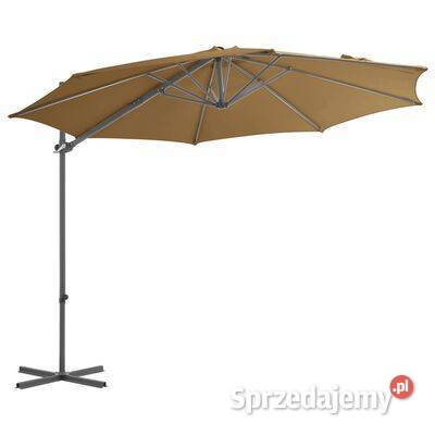 Parasol wiszący ze stalowym słupkiem 300 Warszawa