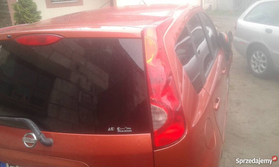 nissan note 15 dci uszkodzony okazja 4/5 Note Poddębice