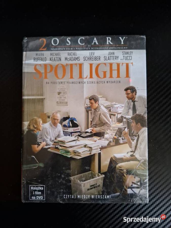 Spotlight Książka Film na DVD 2 OSCARY Reportaż mazowieckie Warszawa