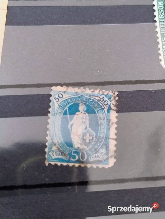 Znaczki pocztowe helvetia Filatelistyka Gdynia