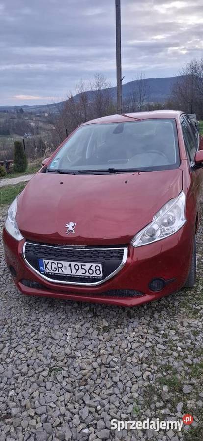 PEUGEOT 208 12 nieuszkodzony małopolskie Szymbark