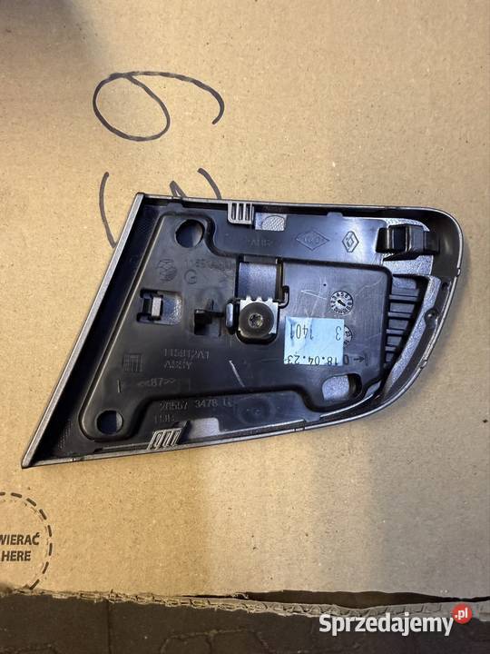 Lewa Zaślepka Lampy Tył Renault Captur II Karoseria śląskie Kłobuck