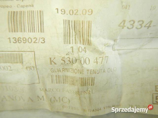 USZCZELNIACZ PÓŁOSI JEEP CHEROKEE WRANGLER 8790 osobowe Uszczelki i uszczelniacze