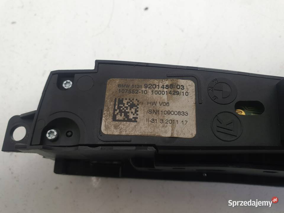BMW F01 F02 PANEL ZAWIESZENIE KOMFORTU 9201486 Chełm