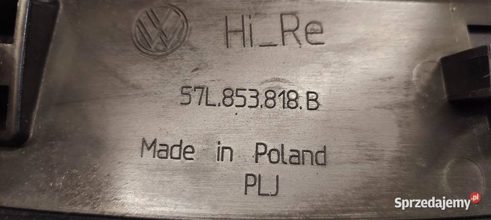 VW TAYRON LISTWA BŁOTNIKA PRAWY TYŁ RLINE