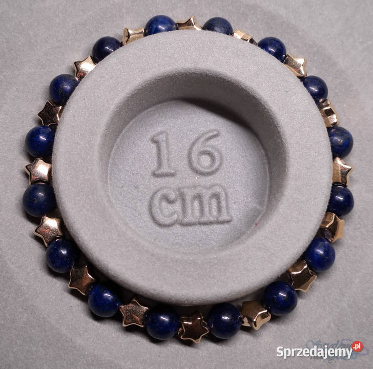 Bransoletka lapis lazuli gwiazdki Bransoletki