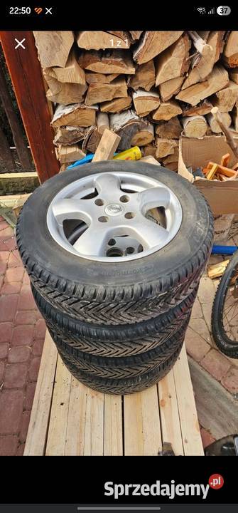 Felgi aluminiowe Nissan z oponami Kormoran Boguchwała