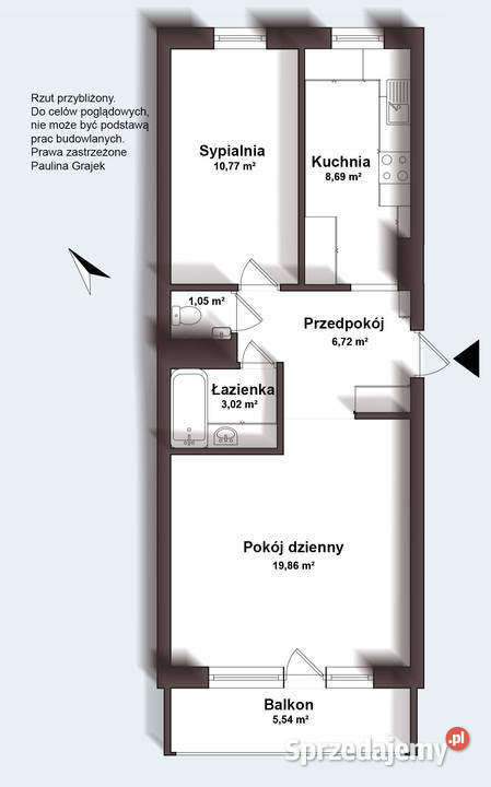 Mieszkanie 2 pokoje Metro Natolin 300 m Warszawa sprzedam