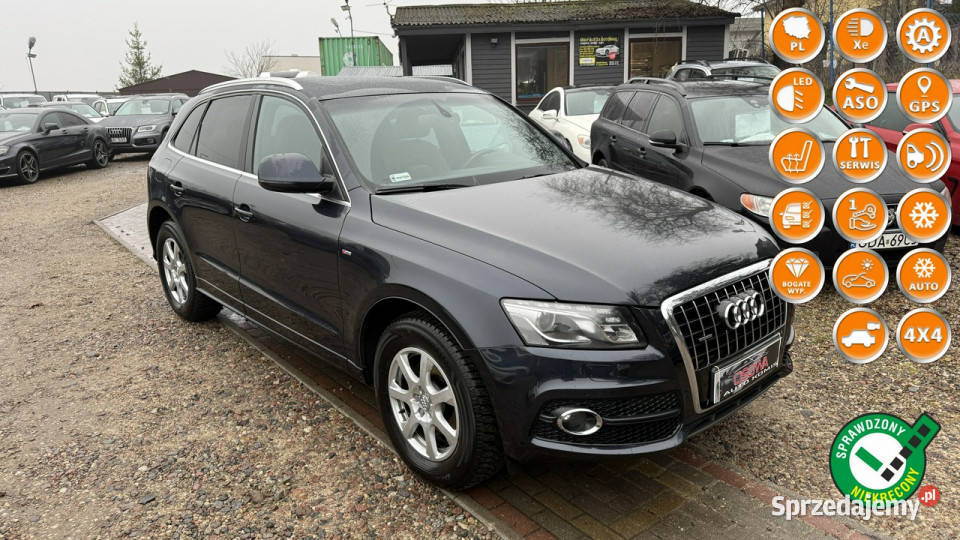 Audi Q5 32 v6 Quattro sline wersja 114 bluetooth Gdańsk