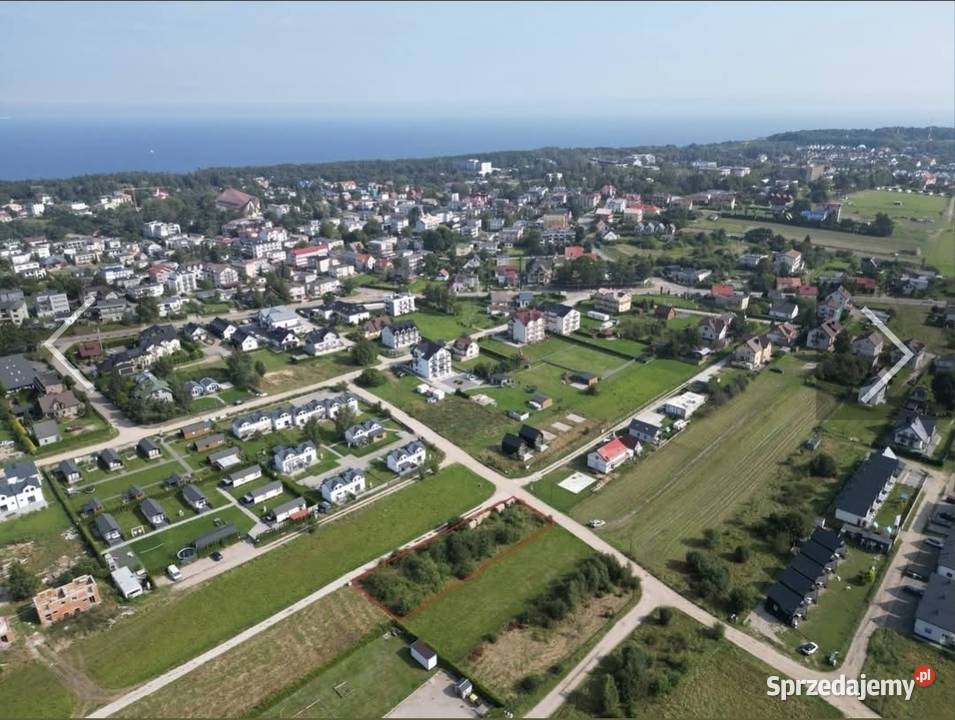 Działka Jastrzębia Góra budowlana Mieszkaniowo 18.5m