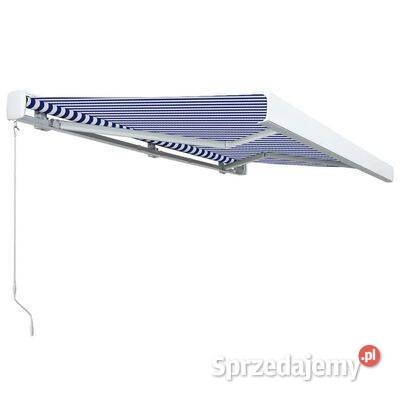 vidaXL Ręcznie zwijana markiza kasetowa 400x300 Warszawa