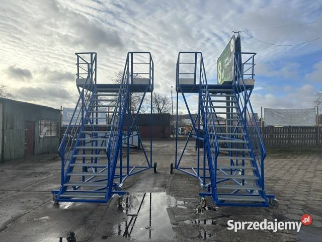 Schody mobilne stalowe ocynkowane producent Gdynia
