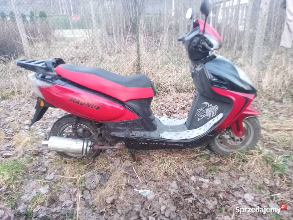 Sprzedam skuter MAGNUS MOTO 4t benzyna łódzkie Pabianice