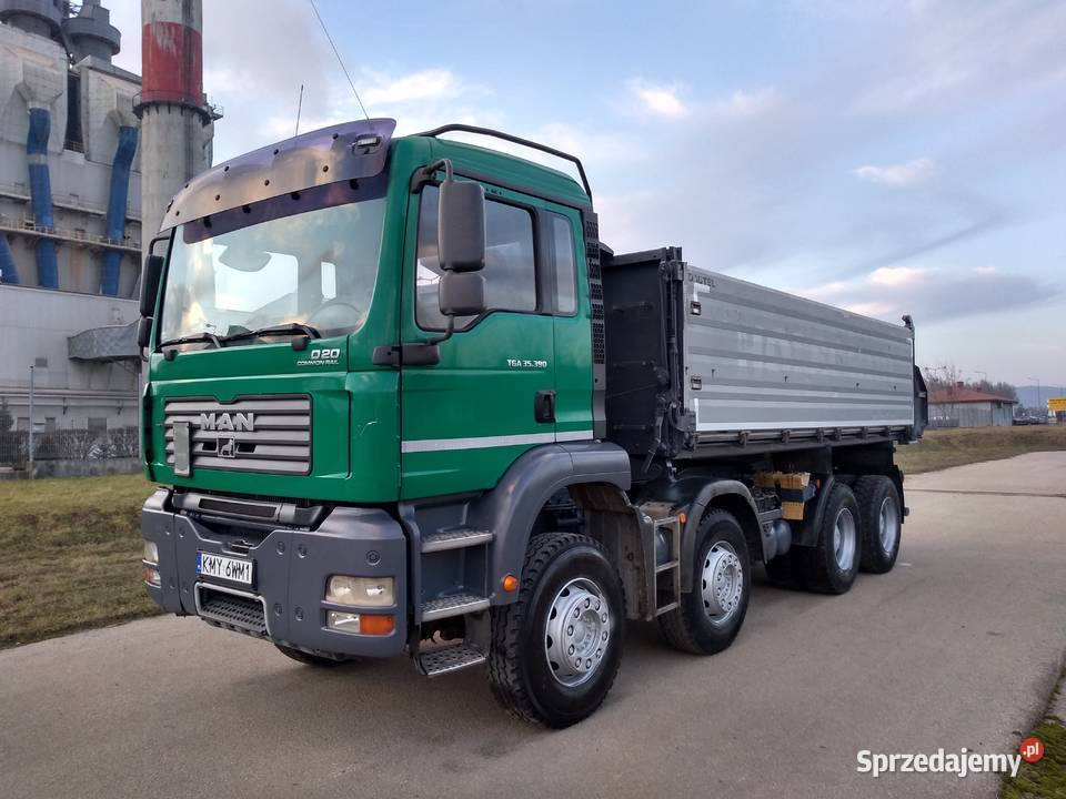 Man tga wywrotka 8x4 manualna Nowiny