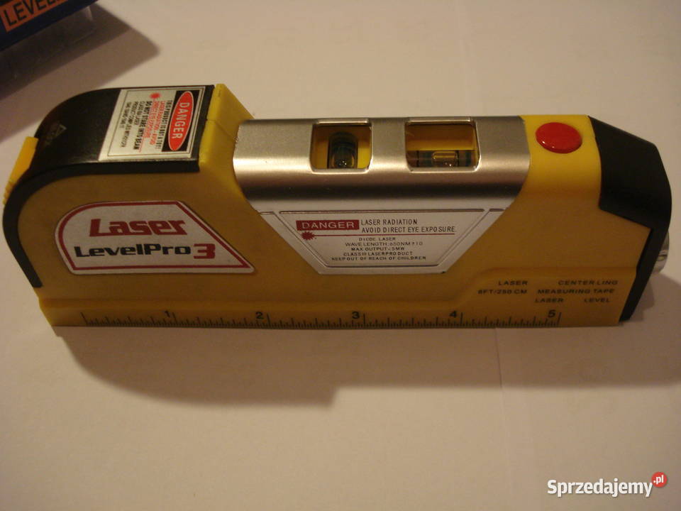 Poziomica laserowa z miarką Gdynia