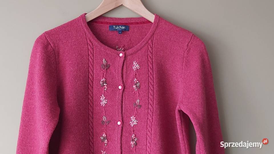 Piękny sweter Tulchan 100 lambswool rozmiar S Swetry i golfy Moda i Styl lubelskie Lublin