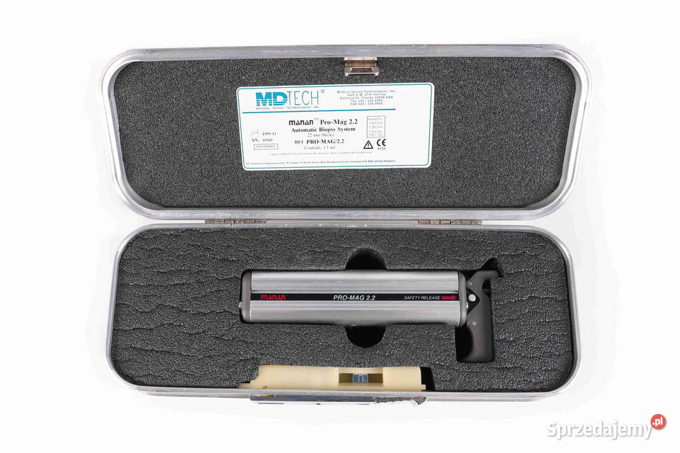 Pistolet biopsyjny MANAN PROMAG 22 Leszno