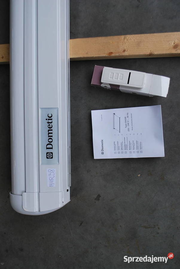 NOWA ELEKTRYCZNA BOCZNA MARKIZA DOMETIC DA20E 3M Grzebowilk