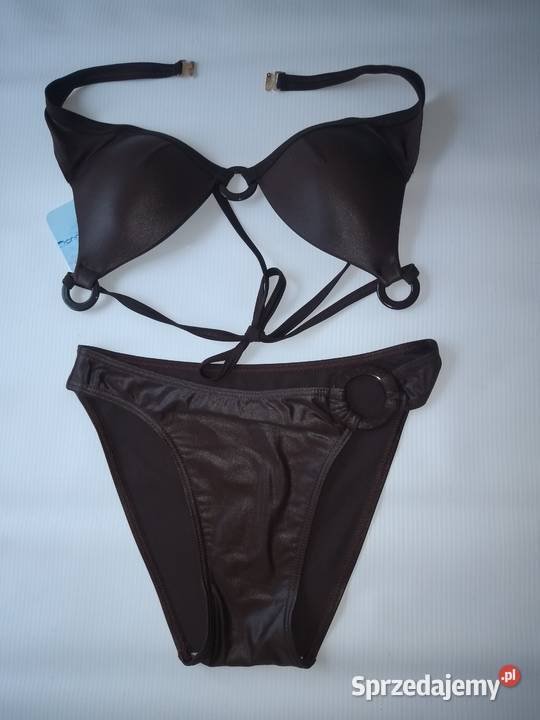 Kostium kąpielowy damski rozmiar 36 Bez wzoru