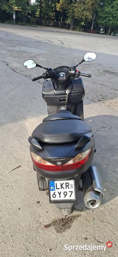 Suzuki burgman 125 2008 zadbany garażowany Motoryzacja
